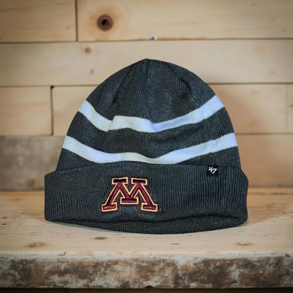 ‘47 Brand MN Gophers Logo Flip Up Beanie One Size - Picture 1 of 4